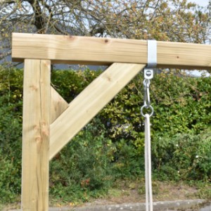 Play equipment Plan 120 | Detail of the add-on swing