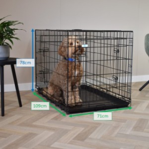 Various dimensions of the dog crate Strong XL