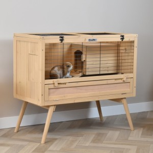 Indoor hutch Anna fits beautifully with any interior.