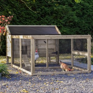 Chicken coop Eggy - Impregnated spruce wood