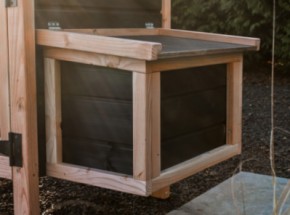 Nesting box Eggy - an extension for your Chicken Coop Eggy