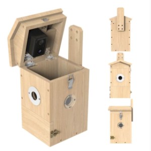 With the Sanilu nest box, you can enjoy stunning footage straight from the nest!