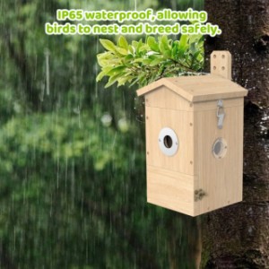 The Sanilu nest box is waterproof