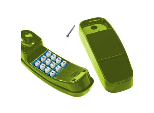 Telephone lime green for playground equipment and playhouse