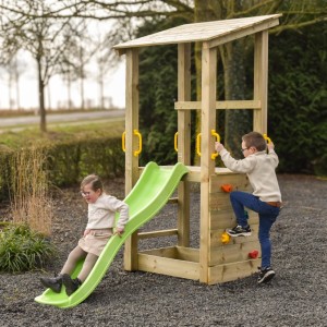 Play equipment Plan 90 with slide · 114x226x226cm