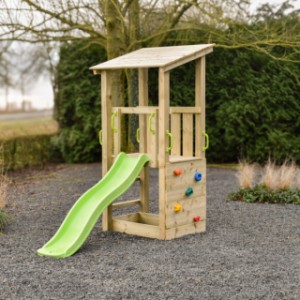 Playtower Plan 90 + is provided with a slide