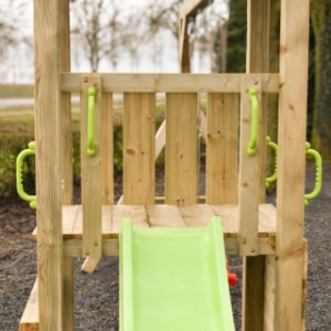 Play equipment Plan 90+ is provided with a nice slide
