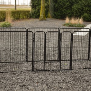 The puppy enclosure Octa can also be placed as rectangle