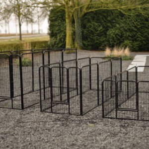 Puppy enclosure Octa is available in 3 different heights | 100cm - [80cm] - 60cm