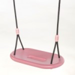 Ergonomic XXL Swing Seat - pink/light-pink