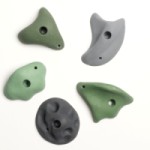 Climbing stones - Mix Pastelgroen