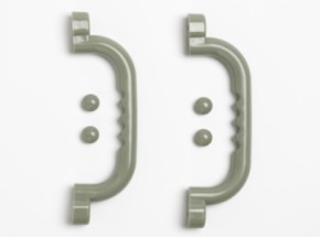 Handgrip set antracite • 2 pieces