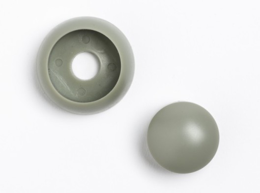 Plastic bolt cover antracite • set à 10 pieces