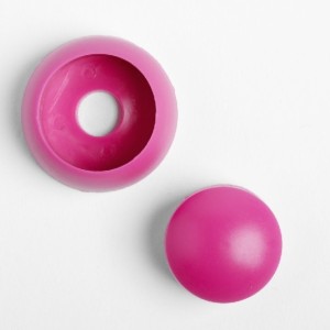Plastic cap for bolts pink for bolts Ø8-10mm set of 10 pcs.