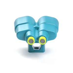Binoculars XXL turquoise/lime green