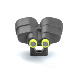 Binoculars XXL antracite/lime green