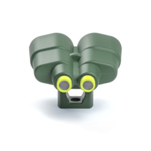 Binoculars XXL dark green/lime green