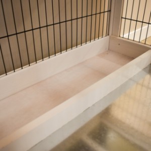 Rabbit hutch Esmee has a wooden floor