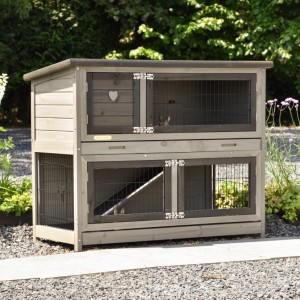 Rabbit hutch Adrian 120x57x96cm