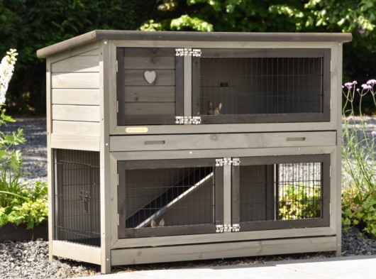 Rabbit hutch Adrian 120x57x96cm