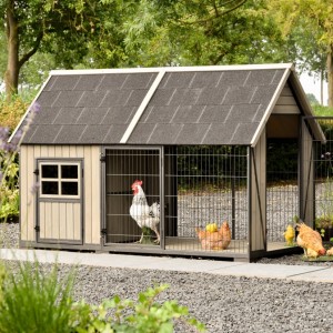 Chickencoop Danielle · Grey · 213x112x137cm
