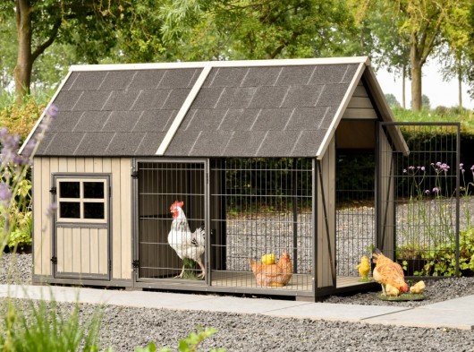 Chickencoop Danielle · Grey · 213x112x137cm
