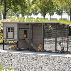Chickencoop Judy · Grey · 232x100x105cm