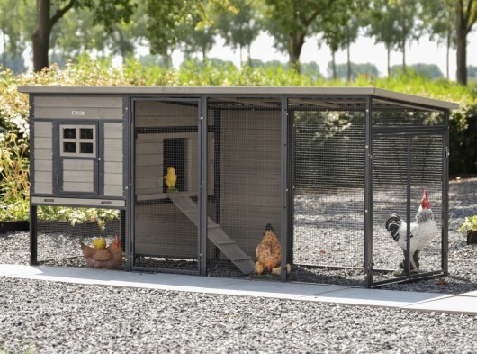 Chickencoop Judy · Grey · 232x100x105cm