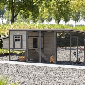 Chickencoop Judy · Grey · 264x100x105cm