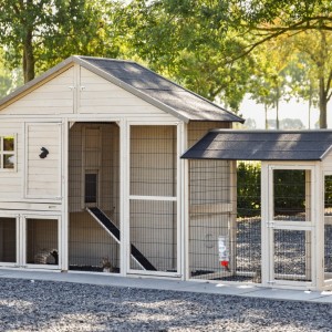 Holiday Large rabbit hutch with extra run 366x93x195 cm