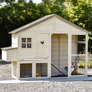 Chickencoop Holiday Large with laying nest 265x93x195cm