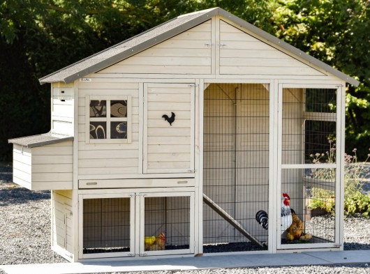 Chickencoop Holiday Large with laying nest 265x93x195cm