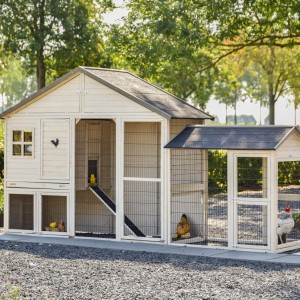 Chickencoop Holiday Large with run 366x100x195 cm