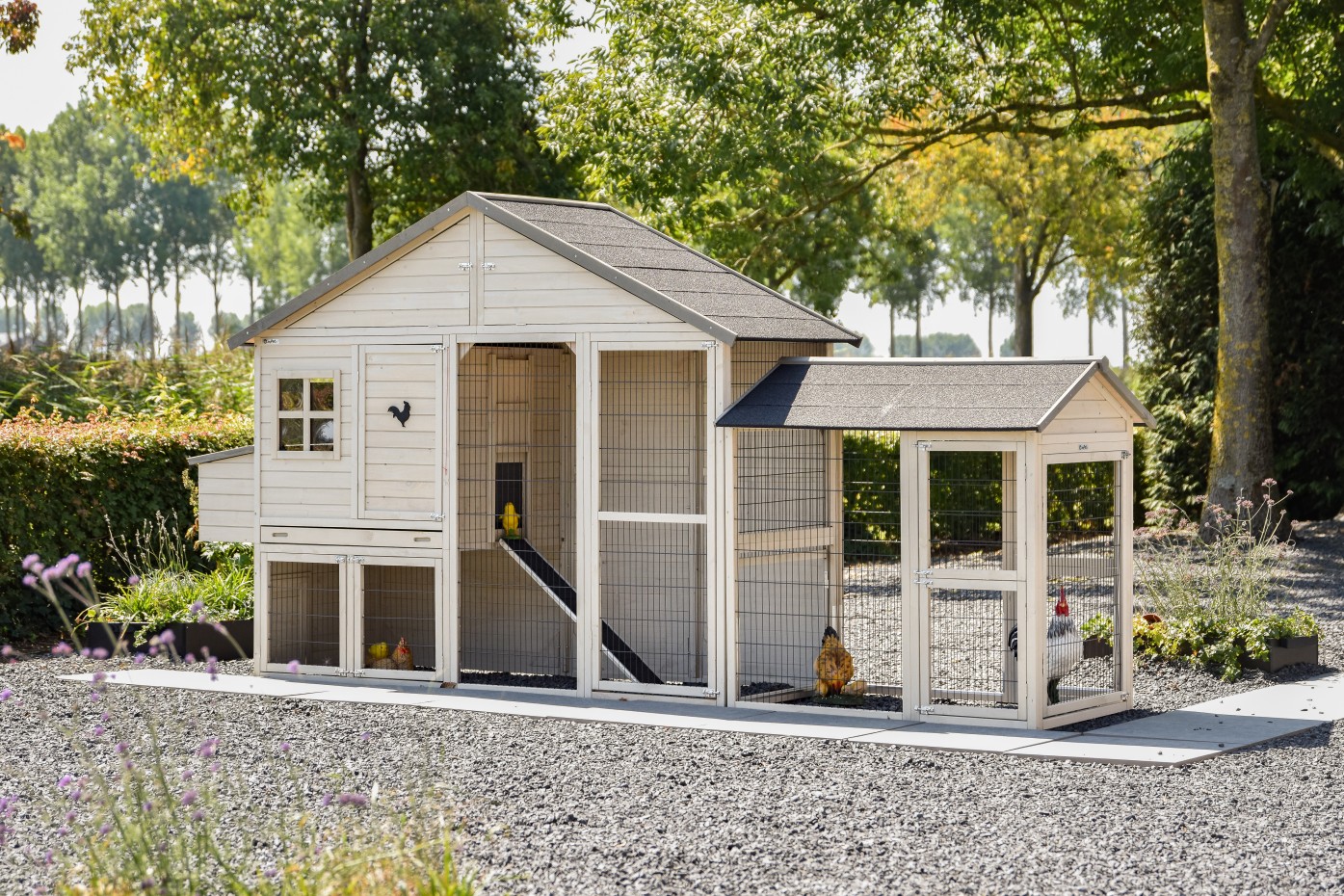 Hen house Holiday Large Light-grey