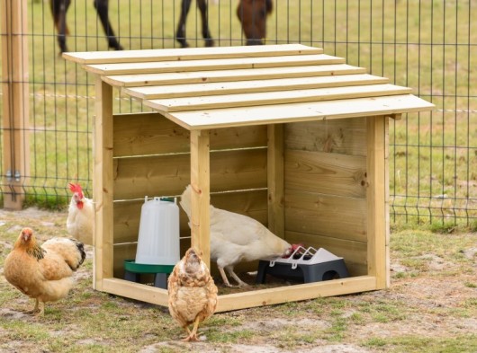 Chicken shelter 99x62x81 cm