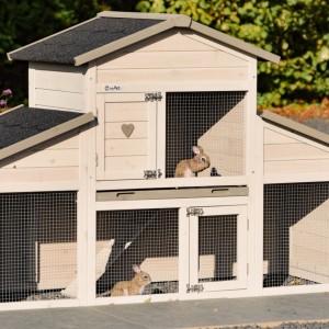 Plexiglass insulation set for rabbit hutch Annemieke