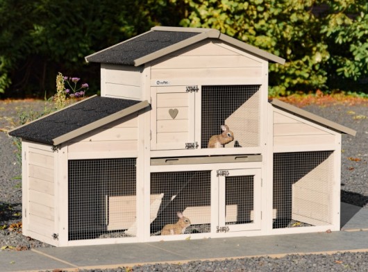 Rabbit hutch Annemieke 175x70x110cm