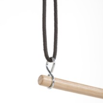 The package has a wooden trapeze