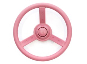 Steering wheel pastel pink · play equipment & playhouse · size Ø30 cm