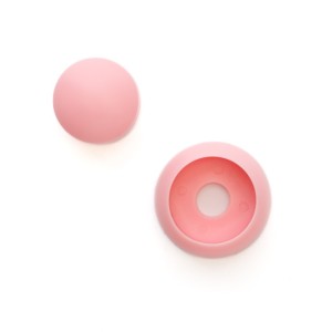 Plastic cover cap for bolts · Pastel pink · for bolts Ø8–10 mm · set of 10 pieces