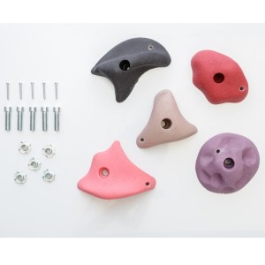 Climbing stones · pastel pink · 5 pieces