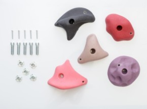 Climbing stones · pastel pink · 5 pieces