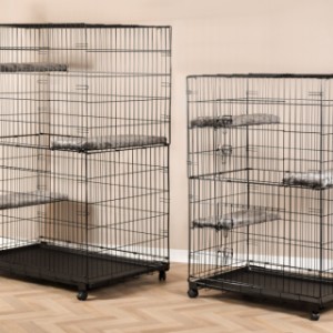 The Cat Cage Level is smaller than the Cat Cage Lift