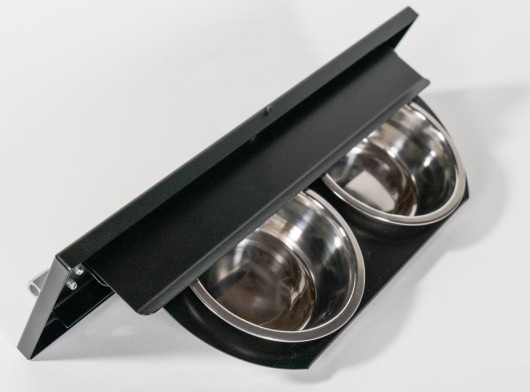 Rotatable feeding system black 40x11,5cm