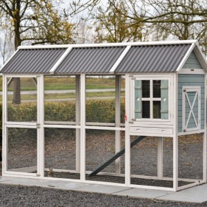 Rabbit hutch Alexia 294x102x191cm