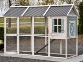 Rabbit hutch Alexia 294x102x191cm