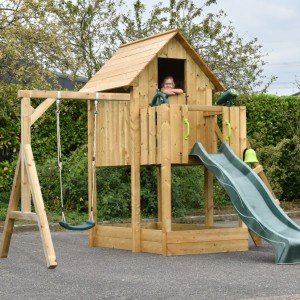 Play house Dream 120 + slide & swing 375x415x286cm
