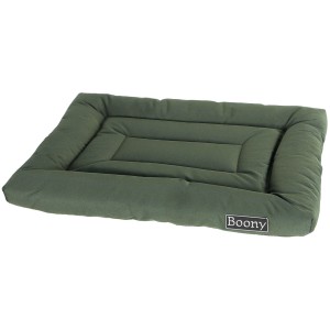 Waterproof green dog cushion 58×42 cm