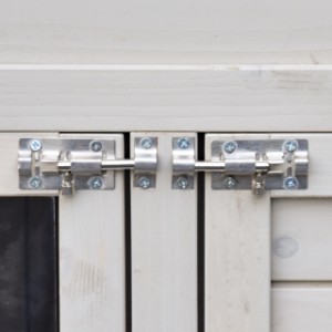 Large chickencoop Prestige Large has double doorlocks