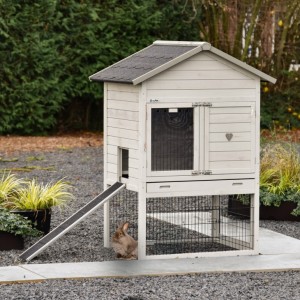 Rabbit Hutch Prestige Medium Light Grey 104x90x150 cm
